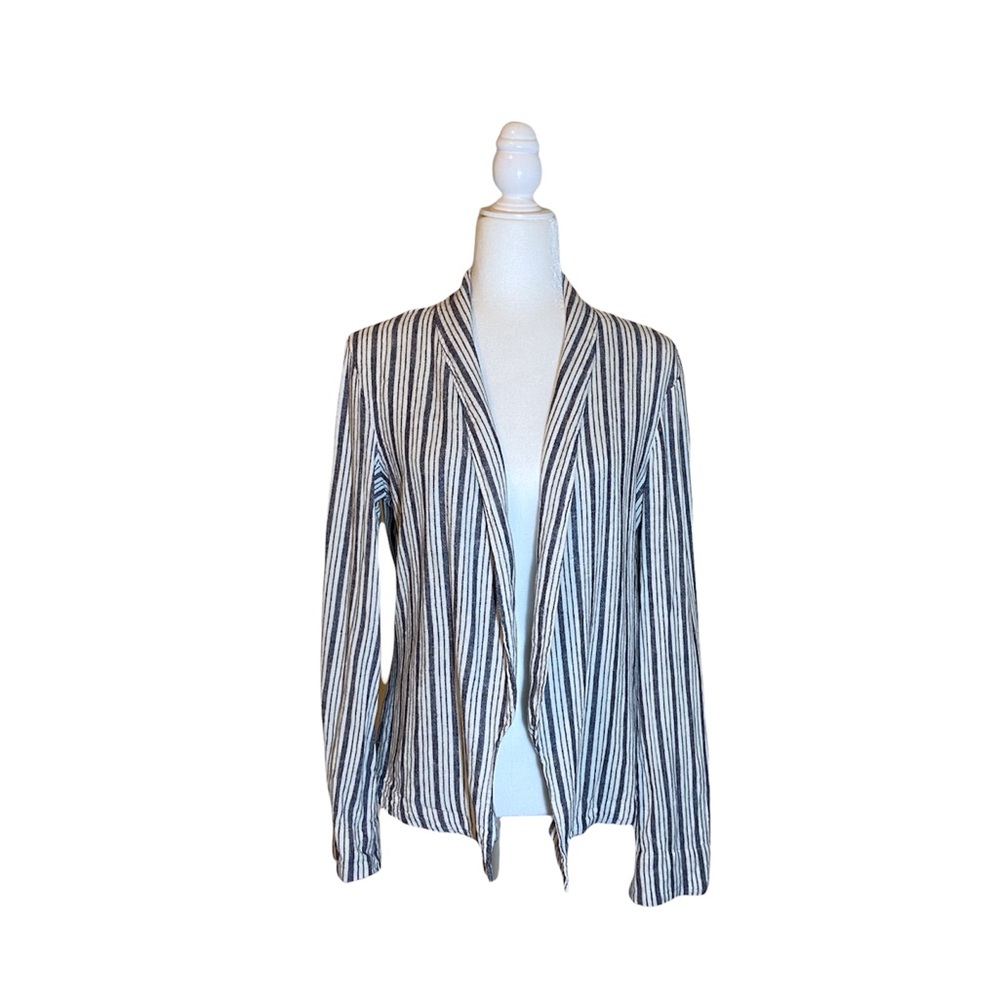 :::SOLD::: on eBay Sanctuary linen navy striped blazer medium